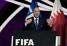 Gianni Infantino möchte wiedergewählt werden. - Hassan Ammar/AP/dpa