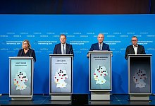 Innenministerkonferenz der L&auml;nder in Rheinsberg - Soeren Stache/dpa