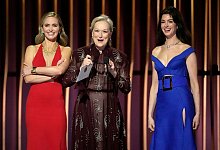 Emily Blunt (l-r), Meryl Streep und Anne Hathaway - Chris Pizzello/Invision via AP/dpa
