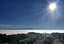 Sonne und Frost in S&uuml;dbayern - Karl-Josef Hildenbrand/dpa