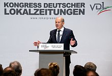 Bundeskanzler Scholz - Bernd von Jutrczenka/dpa