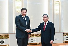 SPD-Chef Klingbeil in China - Zhang Ling/XinHua/dpa