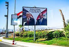 Nahostkonflikt - Kanzler Merz beim Gaza Gipfel - Michael Kappeler/dpa