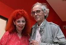 Verh&uuml;llungsk&uuml;nstler Christo und Jeanne-Claude - Friso Gentsch/dpa