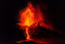 Eruption am &Auml;tna - Salvatore Allegra/AP/dpa