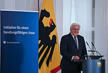 Abschlussbericht der Initiative für einen handlungsfähigen Staat - Katharina Kausche/dpa