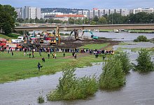 Brückeneinsturz in Dresden - Robert Michael/dpa