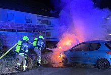 Fahrzeugbrand - 1 - Feuerwehr Detmold/Christopher Rieks