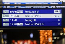 Gravierende Störungen im Bahnverkehr im Norden - Bodo Marks/dpa