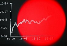 Dax-Kurve am 07.04.2025 an der Frankfurter B&ouml;rse - Arne Dedert/dpa/dpa-tmn