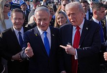 Nahostkonflikt - Trump - Evan Vucci/AP/dpa