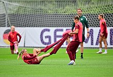 Fußball: Frauen, EM, Vor dem Halbfinale Spanien - Deutschland - Sebastian Christoph Gollnow/dpa