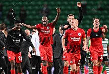 Eintracht-Spieler - Arne Dedert/dpa