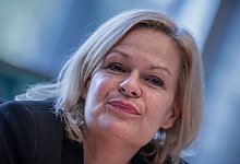 Innenministerin Nancy Faeser - Michael Kappeler/dpa