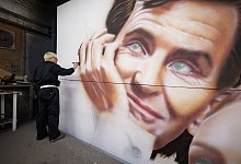 Kinoplakatmaler in Berlin - J&ouml;rg Carstensen/dpa