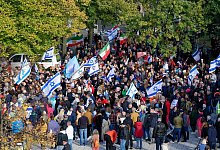 Jahrestag 7. Oktober 2023 - D&uuml;sseldorf - Henning Kaiser/dpa