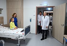 Putin besucht Nationales Medizinisches Forschungszentrum - Alexey Filippov/Pool Sputnik Kremlin/AP/dpa