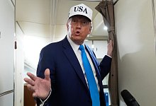 US-Präsident Donald Trump unterwegs - Manuel Balce Ceneta/AP/dpa