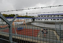 Ausreisegewahrsam am Flughafen Hamburg - Axel Heimken/dpa
