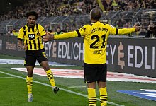 Adeyemi (l) und Malen - Bernd Thissen/dpa