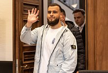 Beginn Strafprozess gegen Rapper nach Angriff auf Pocher - Dieter Menne/dpa