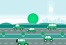 Leere Autobahnen - dpa-infografik GmbH/dpa-tmn