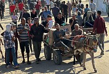 Nahostkonflikt - GHF-Hilfsg&uuml;terverteilung in Rafah - Abdullah Abu Al-Khair/APA Images via ZUMA Press Wire/dpa