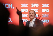 Scholz startet Wahlkampftour in Nordrhein-Westfalen - Kay Nietfeld/dpa