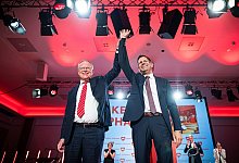 Sonderparteitag der SPD Niedersachsen - Moritz Frankenberg/dpa