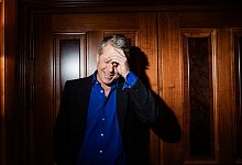 Schauspieler Hugh Grant - Christoph Soeder/dpa