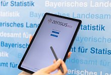 Zensus 2022 startet bald - Foto: Daniel Karmann/dpa