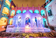 Eiskrippe in Graz - Foto Fischer/Graz Tourismus/dpa-tmn