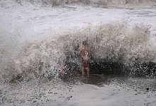 Zyklon &laquo;Alfred&raquo; in Australien - Dave Hunt/AAP/dpa