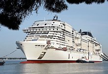 «MSC Euribia» - Bernard Biger/Chantiers de l’Atlantique/MSC Cruises/dpa-tmn