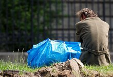Obdachloser - 1 - picture alliance / dpa