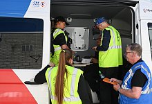 Gro&szlig;angelegte Suchaktion nach zwei Kindern in Grenzn&auml;he - Lars Penning/dpa