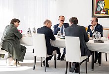 Treffen der Parteichefs im Kanzleramt - Guido Bergmann/Bundesregierung/dpa