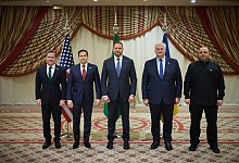 Ukraine-Krieg - Saudi-Arabien - -/Ukrainian Presidential Press Office/AP/dpa