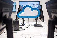 Wolke, Symbol f&uuml;r Cloud-Dienste - Ole Spata/dpa/dpa-tmn