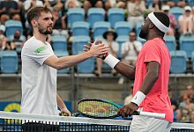 Otte und Tiafoe - Mark Baker/AP/dpa