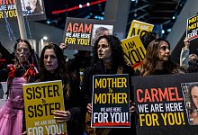 Demonstration in Tel Aviv - Ilia Yefimovich/dpa