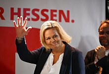 Nancy Faeser - Boris Roessler/dpa