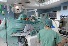 Geburt per Kaiserschnitt - Foto: Waltraud Grubitzsch