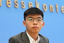 Joshua Wong - Foto: Wolfgang Kumm/dpa