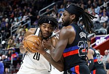 Detroit Pistons - Brooklyn Nets - Duane Burleson/AP/dpa