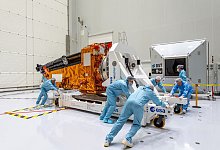 Start des "Biomass"-Satelliten der ESA - S. Martin/ESA-CNES-ARIANESPACE/Optique vidéo du CSG–S. Martin/dpa