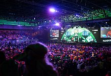 Der Alexandra Palace während der Darts-WM - Zac Goodwin/PA Wire/dpa