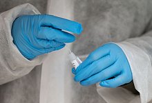 Die Corona-Inzidenz in Deutschland geht leicht zur&uuml;ck. - Marijan Murat/dpa