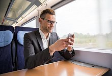 Mobilfunknetz im Fernzug - Foto: Christin Klose/dpa-tmn