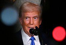 US-Präsident Trump - Mar-a-Lago - Uncredited/Pool/AP/dpa